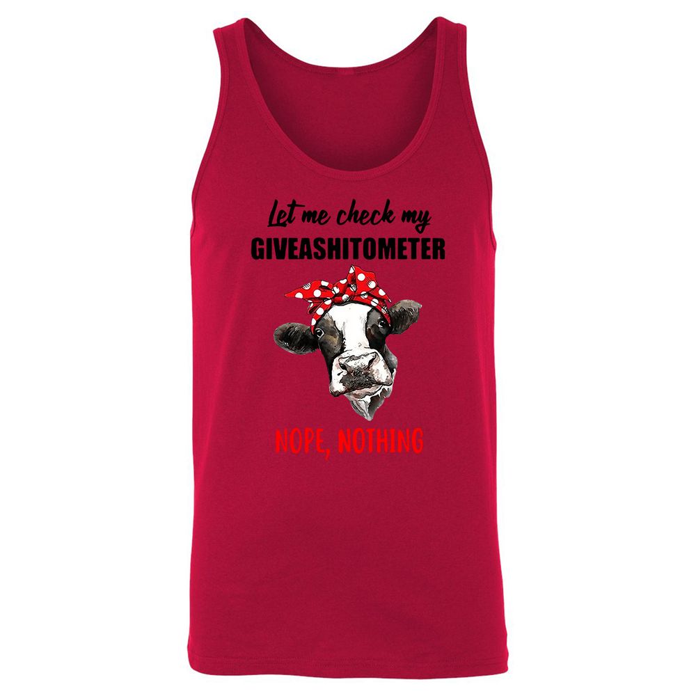 Unisex Jersey Tank - CE7AHTY7 - Red - 11