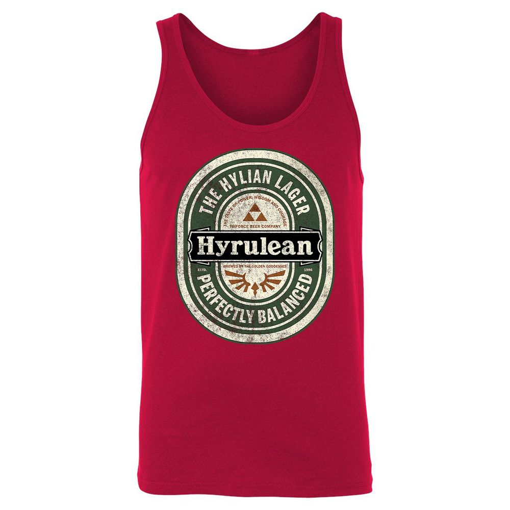 Unisex Jersey Tank - PRFH4A8P - Red - 11