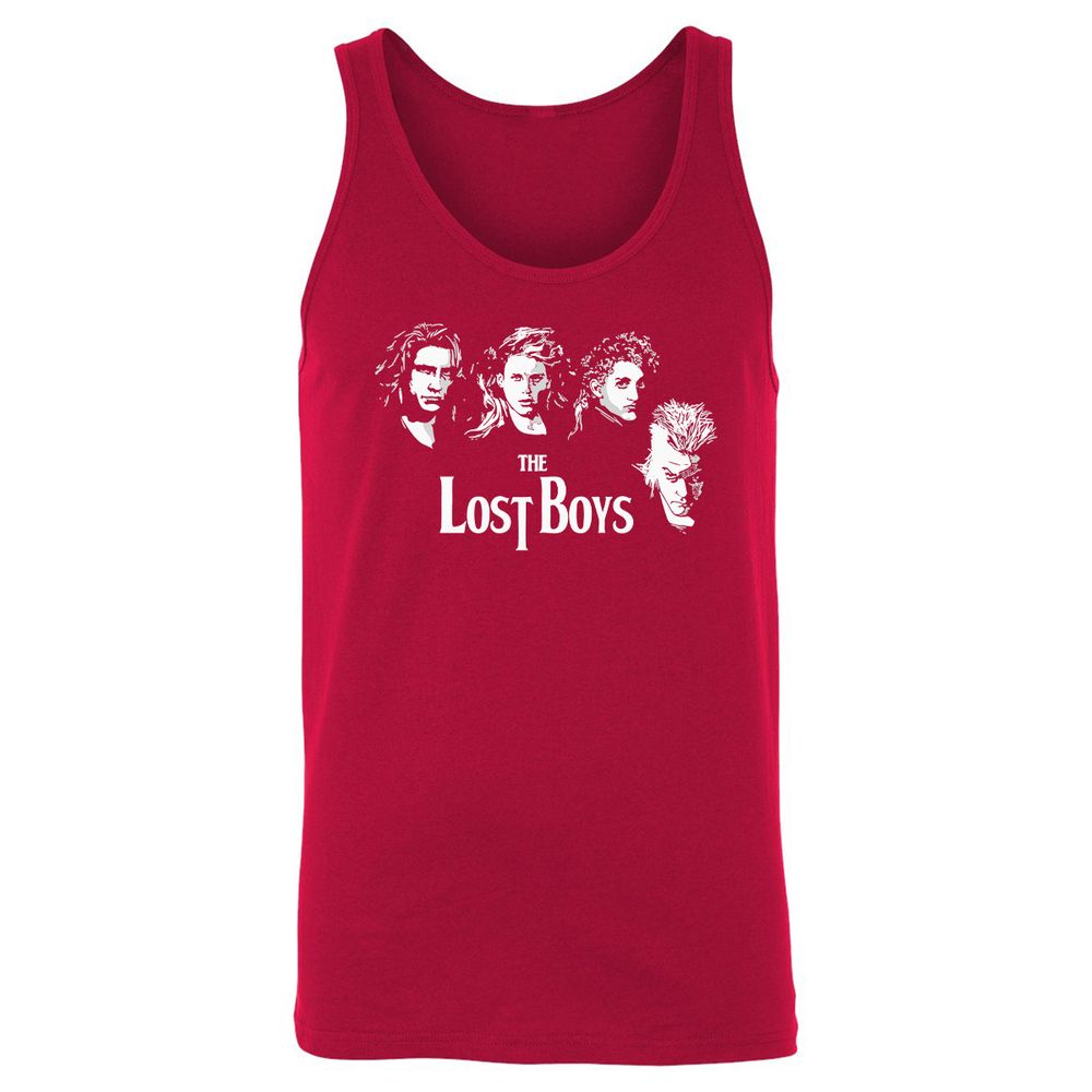 Unisex Jersey Tank - LSKS5SSN - Red - 11