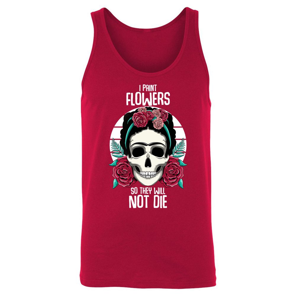 Unisex Jersey Tank - 5KYWAKR4 - Red - 11