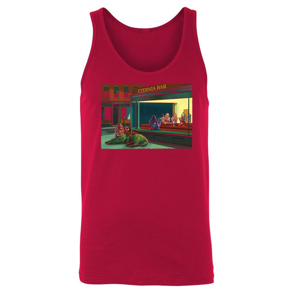 Unisex Jersey Tank - 3D2TCX8V - Red - 11
