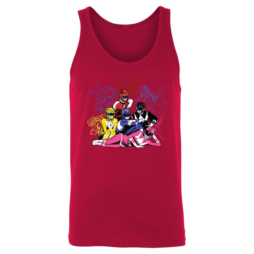 Unisex Jersey Tank - Y4X32HKA - Red - 11