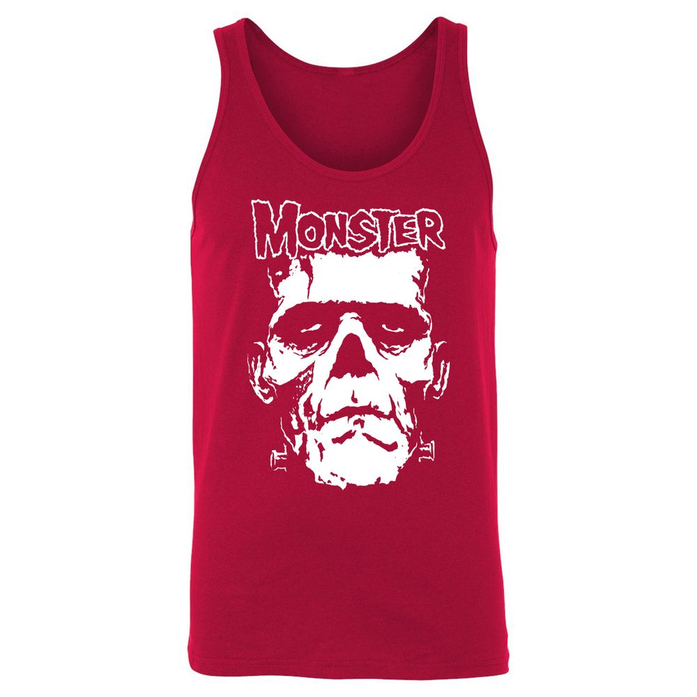 Unisex Jersey Tank - 3MQJKJF6 - Red - 11