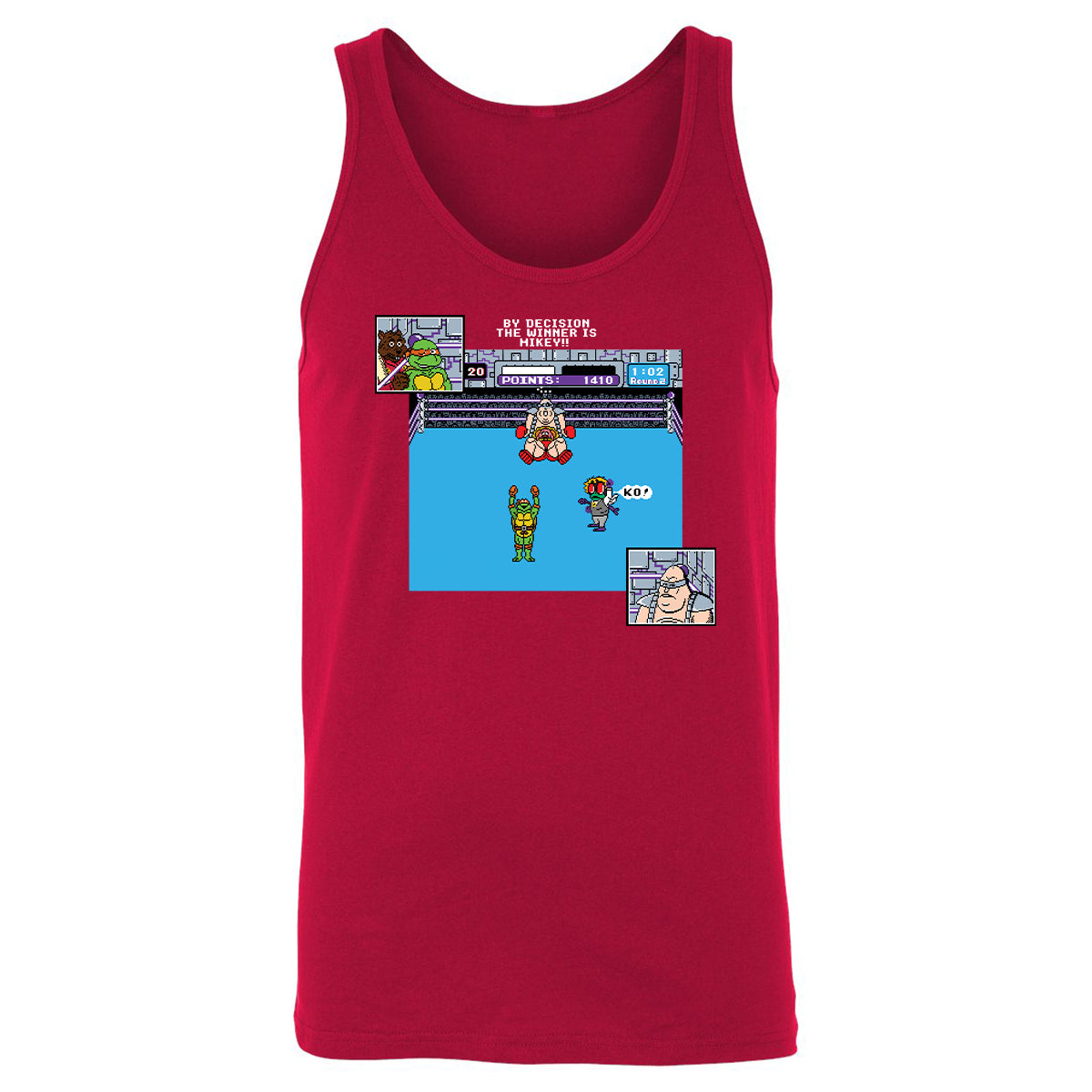 Unisex Jersey Tank - QDFRU2UQ - Red - 11