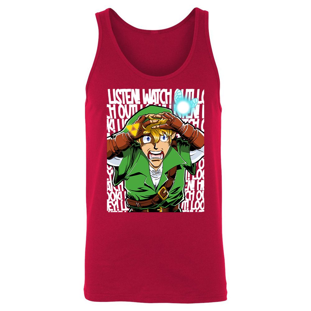 Unisex Jersey Tank - XUU3LBE5 - Red - 11