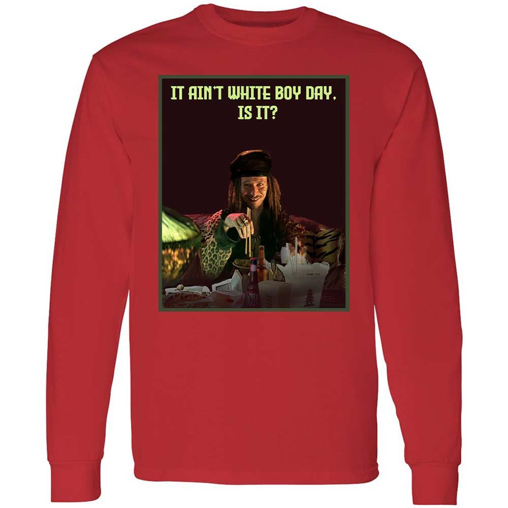 Long Sleeve T-Shirt - WRXBDD4X - Red - 11