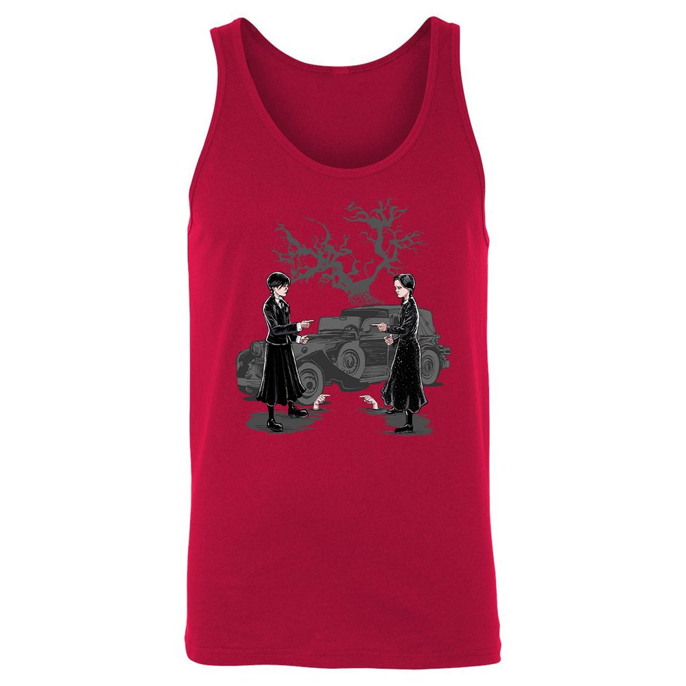 Unisex Jersey Tank - 6XHHBPPJ - Red - 11
