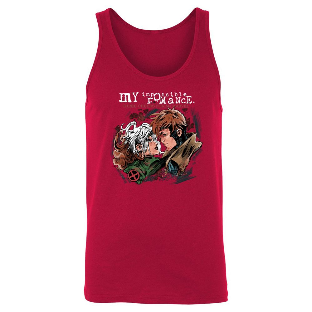 Unisex Jersey Tank - LP4DKKJ8 - Red - 11