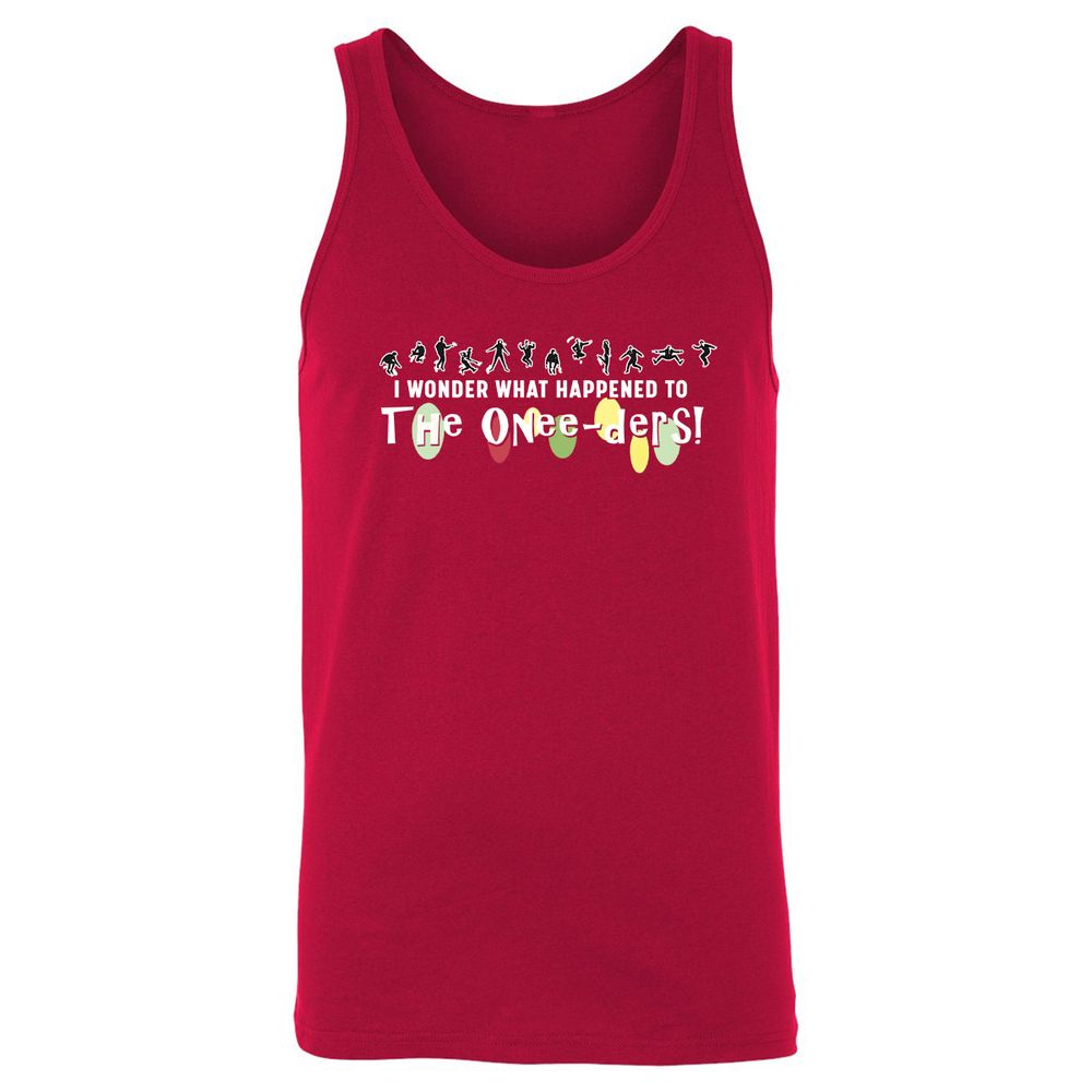 Unisex Jersey Tank - W5QQH3DT - Red - 11