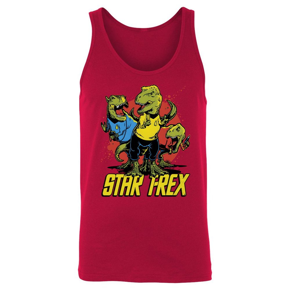 Unisex Jersey Tank - H6HD9XEF - Red - 11