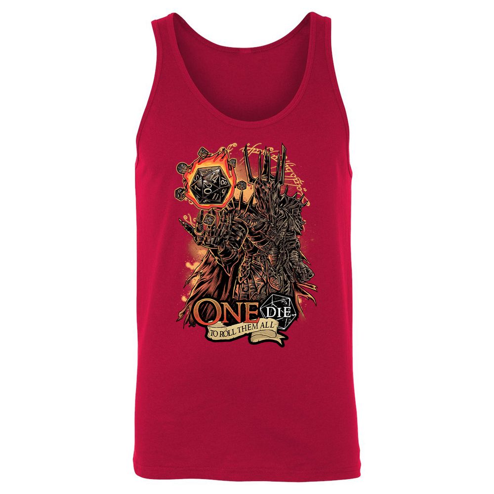 Unisex Jersey Tank - CUPZ5BB3 - Red - 11