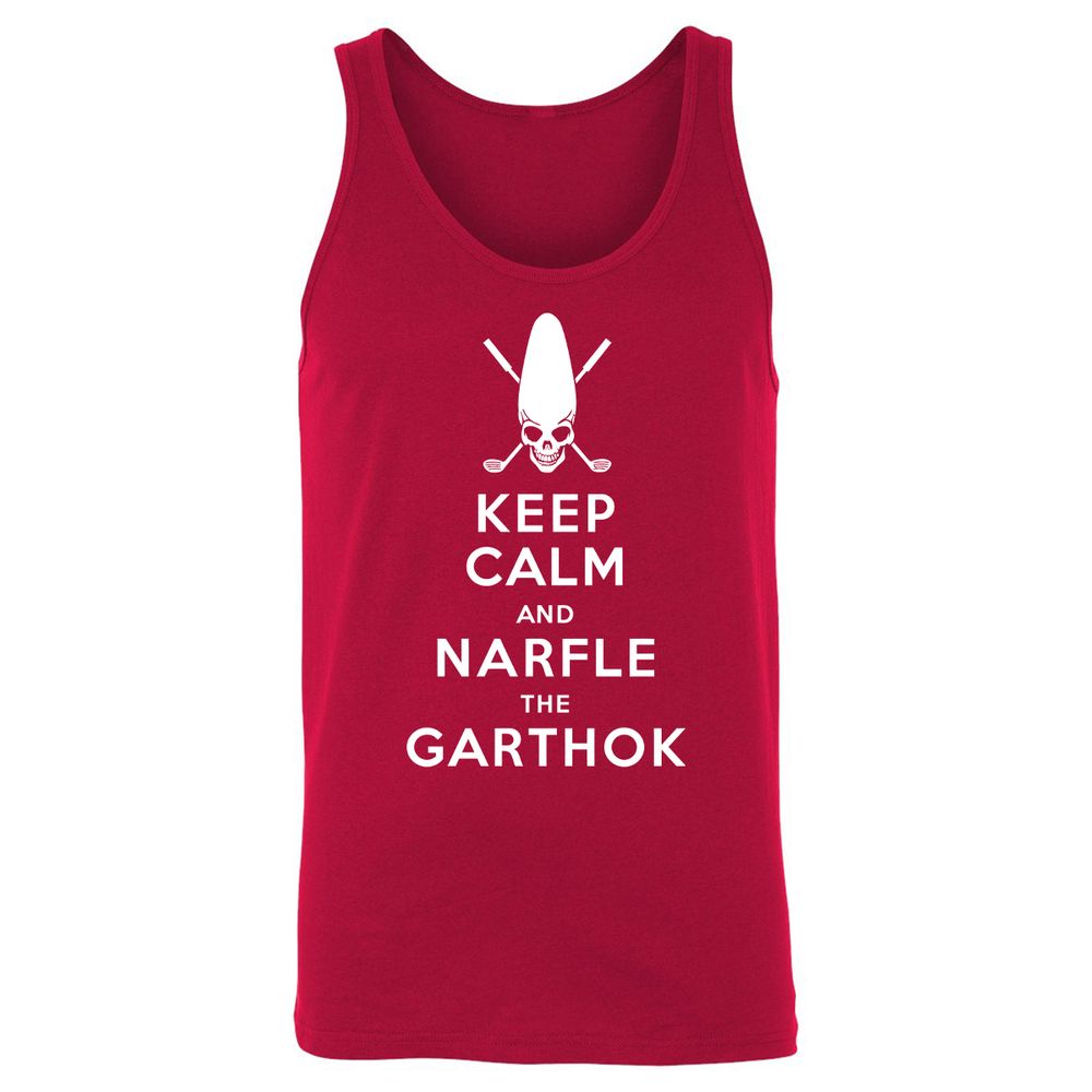 Unisex Jersey Tank - DDENA27U - Red - 11