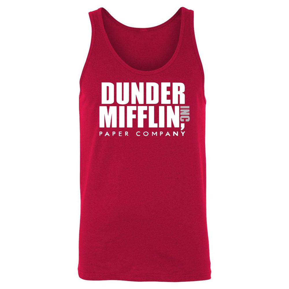 Unisex Jersey Tank - 71NN4ZRN - Red - 11