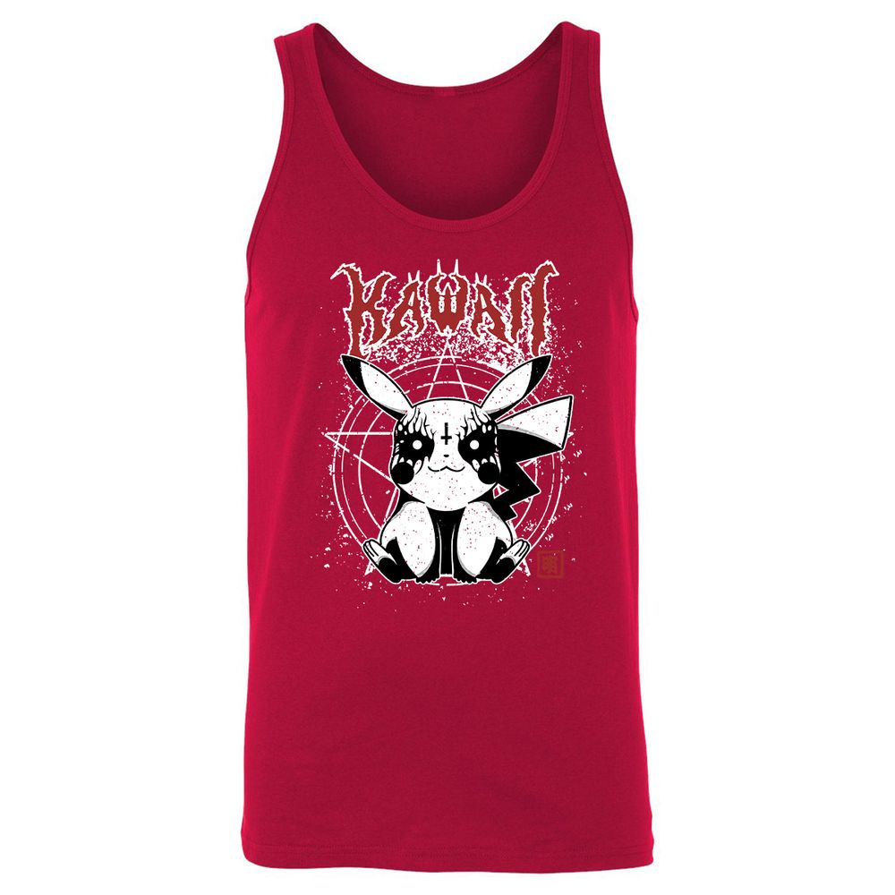 Unisex Jersey Tank - BDNXFXN7 - Red - 11