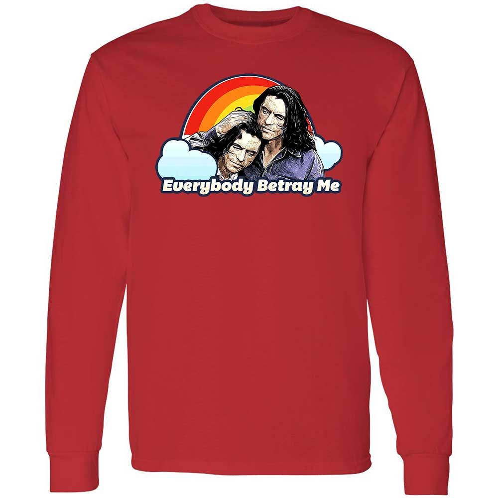 Long Sleeve T-Shirt - 3978HG8X - Red - 11