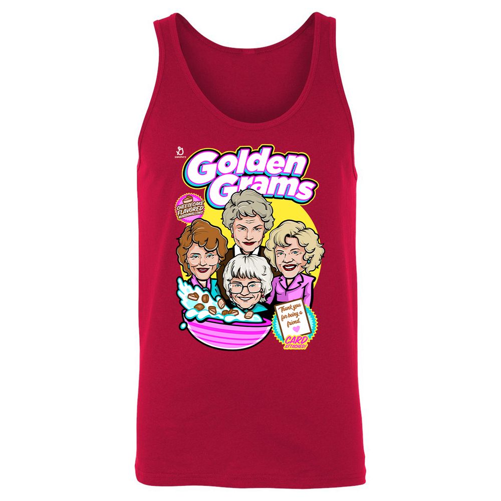 Unisex Jersey Tank - 67TDSAF1 - Red - 11