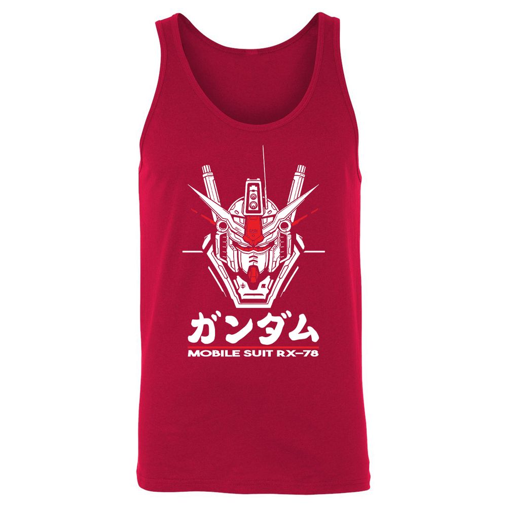 Unisex Jersey Tank - 9AWYJWL6 - Red - 11
