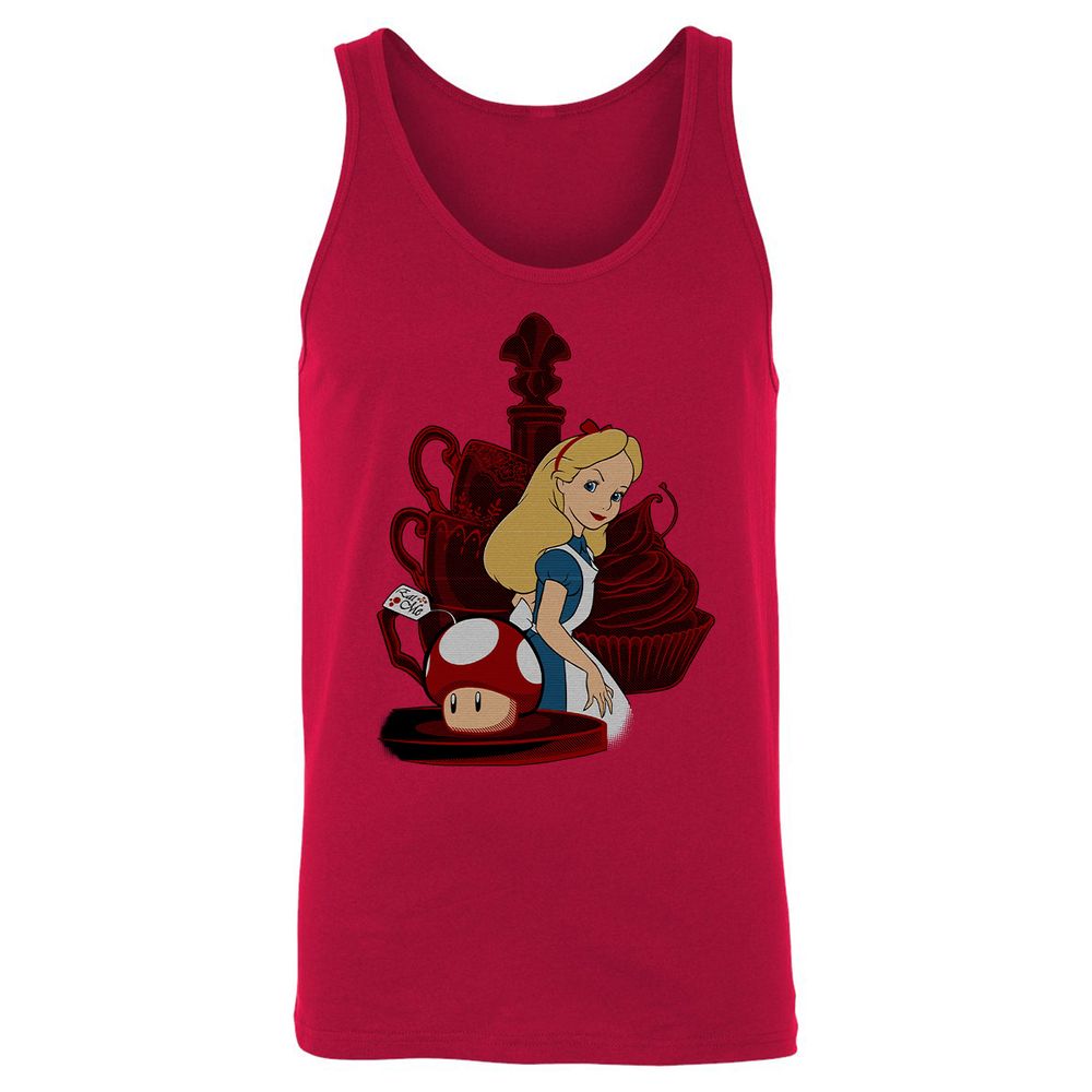 Unisex Jersey Tank - 7AG5BJR6 - Red - 11