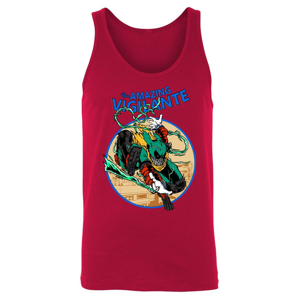 Unisex Jersey Tank - GHHTMGNZ - Red - 11