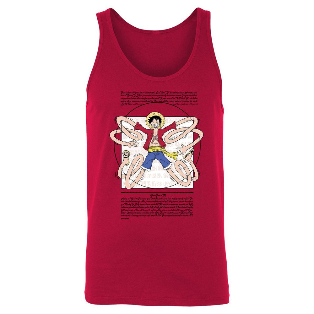 Unisex Jersey Tank - 8VM1D4NJ - Red - 11