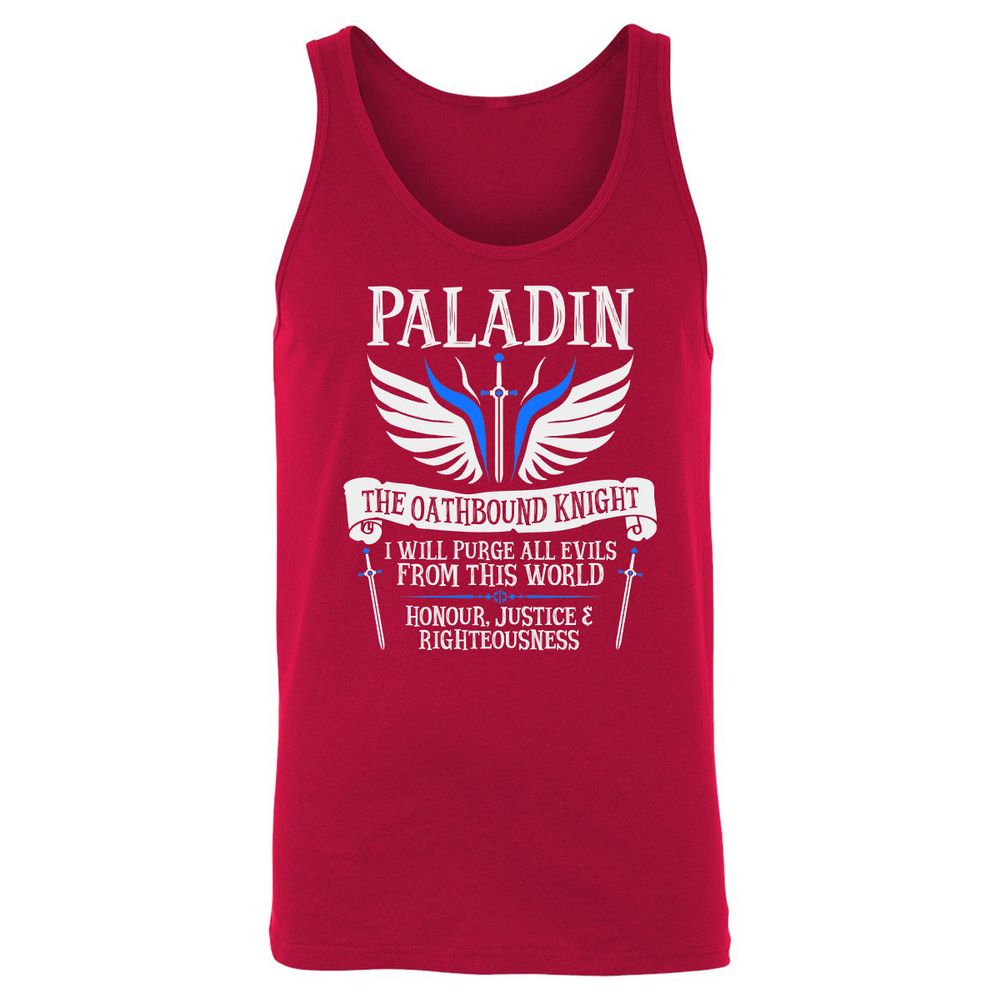 Unisex Jersey Tank - 4AWUV58W - Red - 11