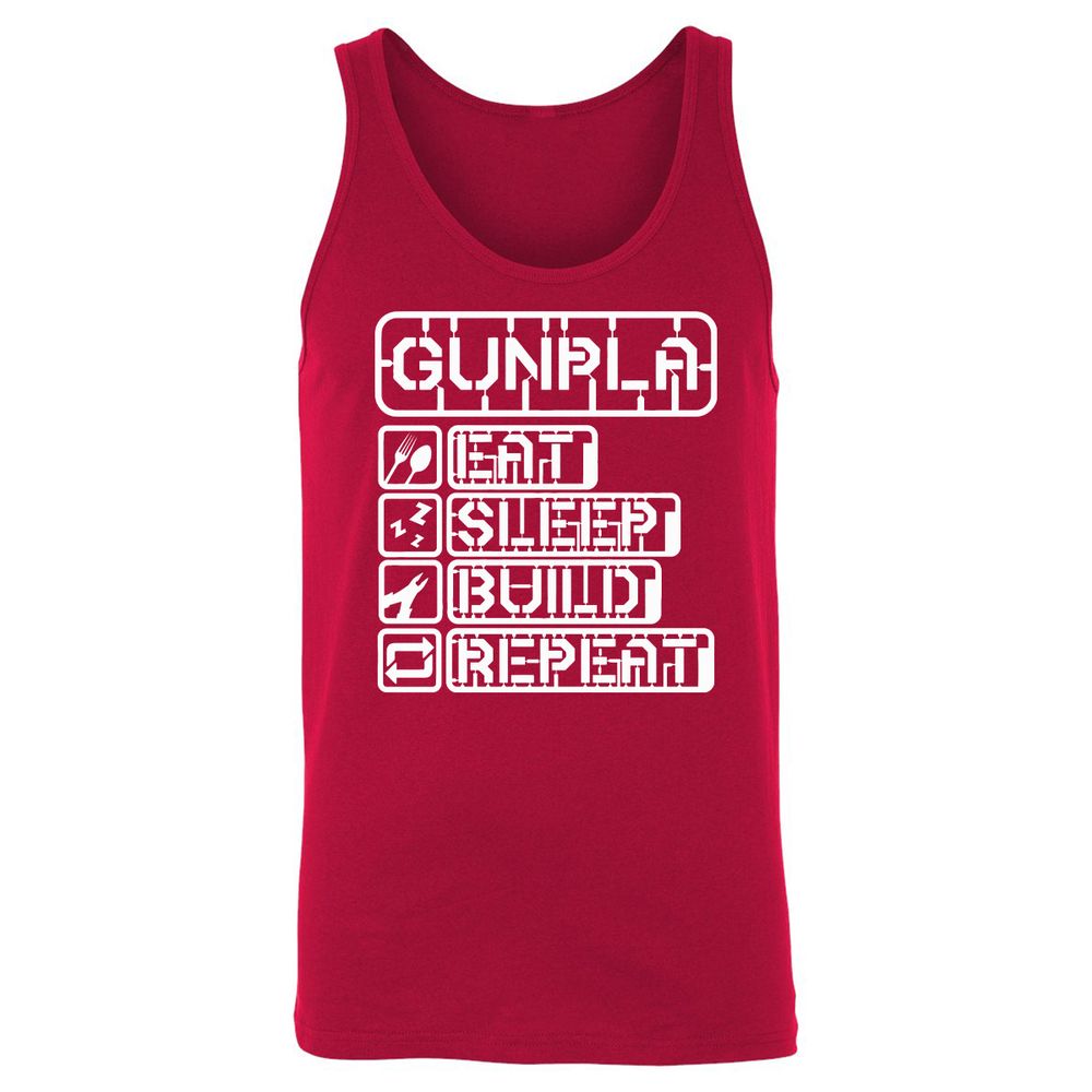 Unisex Jersey Tank - JHTJ3ZTX - Red - 11