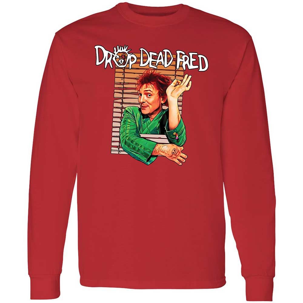 Funny Man Drop Dead Fred - Red - 11