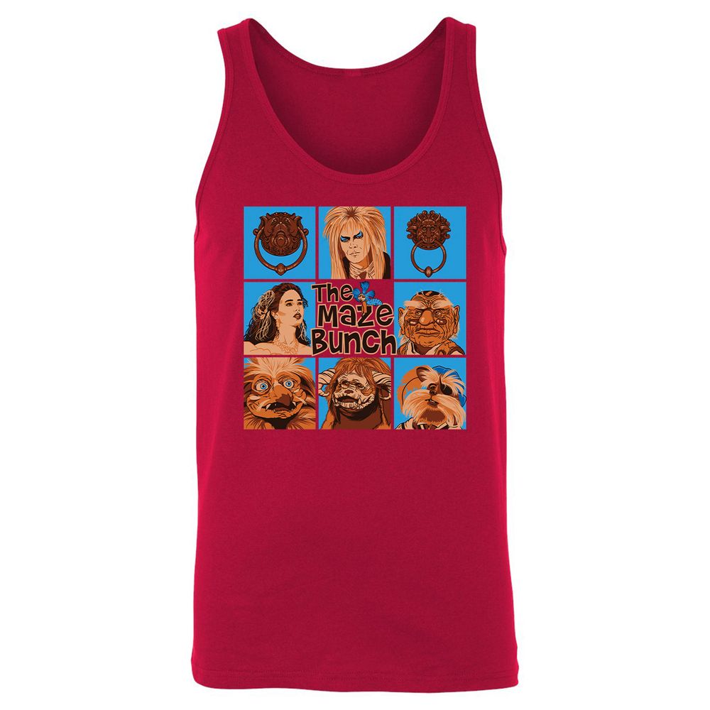 Unisex Jersey Tank - 92BB998M - Red - 11