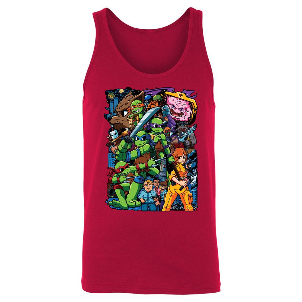 Unisex Jersey Tank - YRBN5M1D - Red - 11