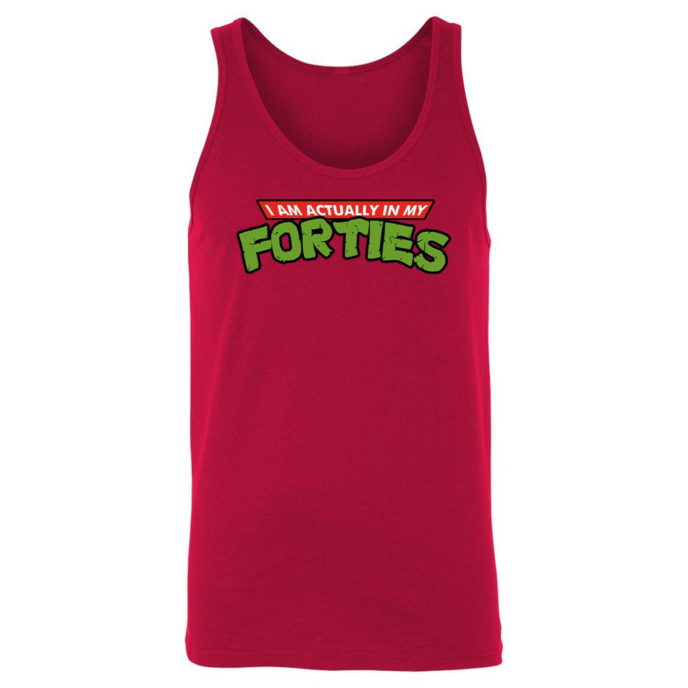 Unisex Jersey Tank - 68LWJT63 - Red - 11