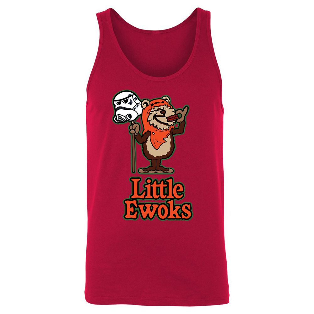 Unisex Jersey Tank - R9YQTTMD - Red - 11