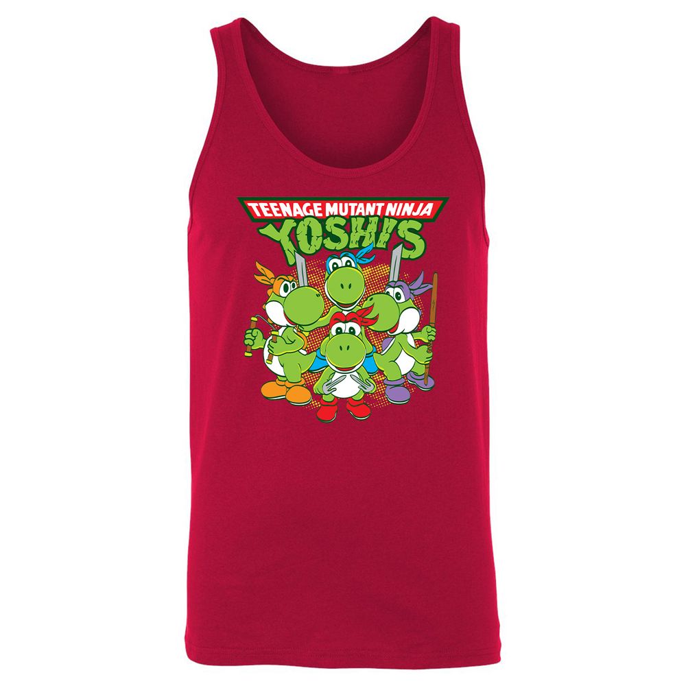 Unisex Jersey Tank - DNTZ8V9L - Red - 11