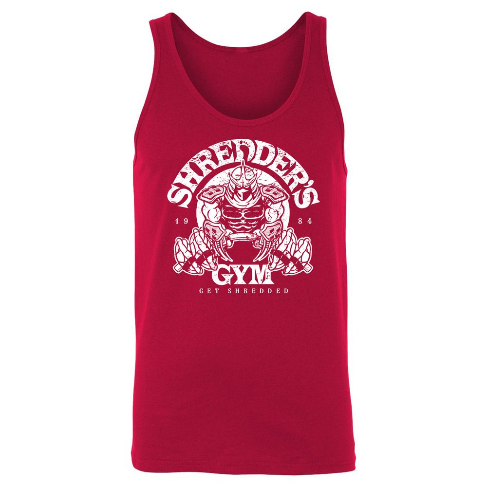 Unisex Jersey Tank - UW4LNS9R - Red - 11