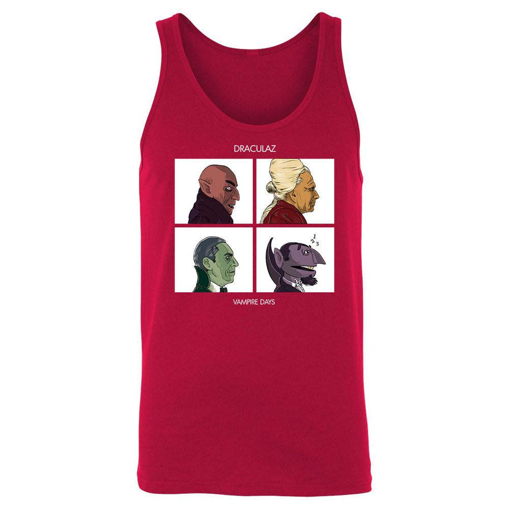 Unisex Jersey Tank - T55NSG8G - Red - 11