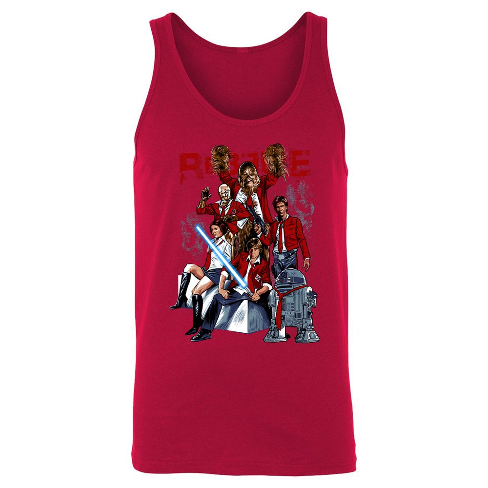 Unisex Jersey Tank - 4291PZB2 - Red - 11