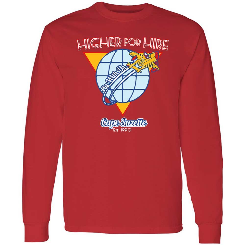 Higher For Hire - Red - 11