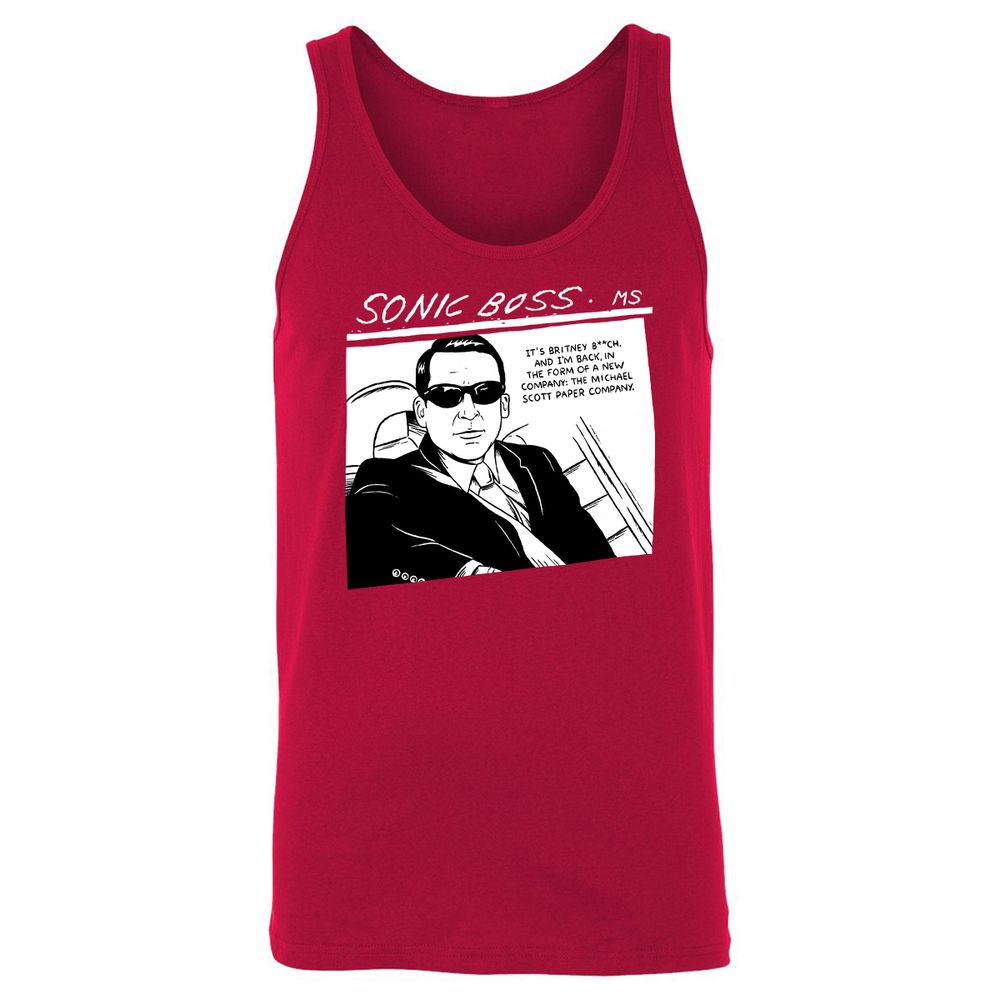 Unisex Jersey Tank - EG816K7N - Red - 11