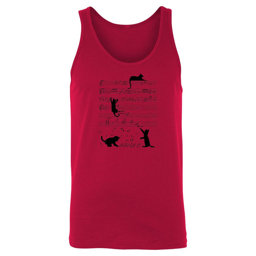 Unisex Jersey Tank - SJLTWM79 - Red - 11