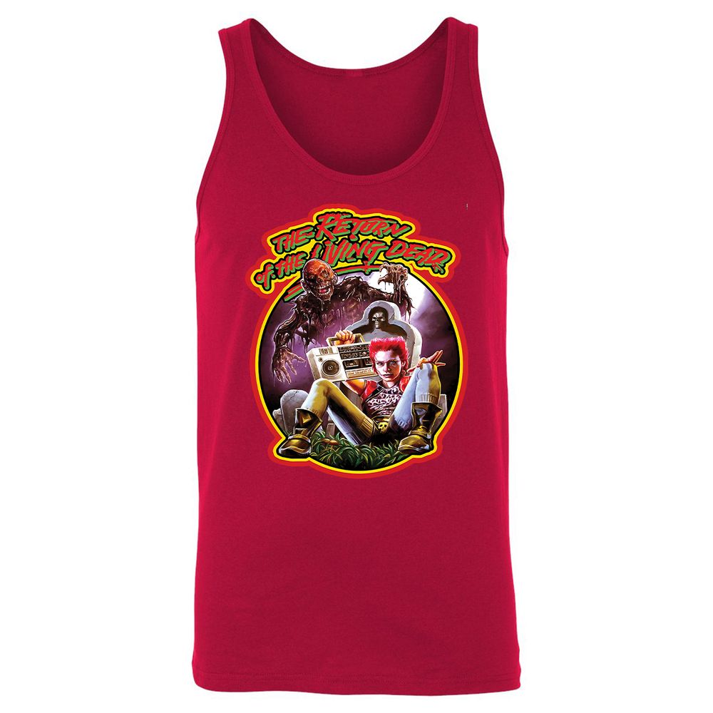 Unisex Jersey Tank - JSXU7CB4 - Red - 11