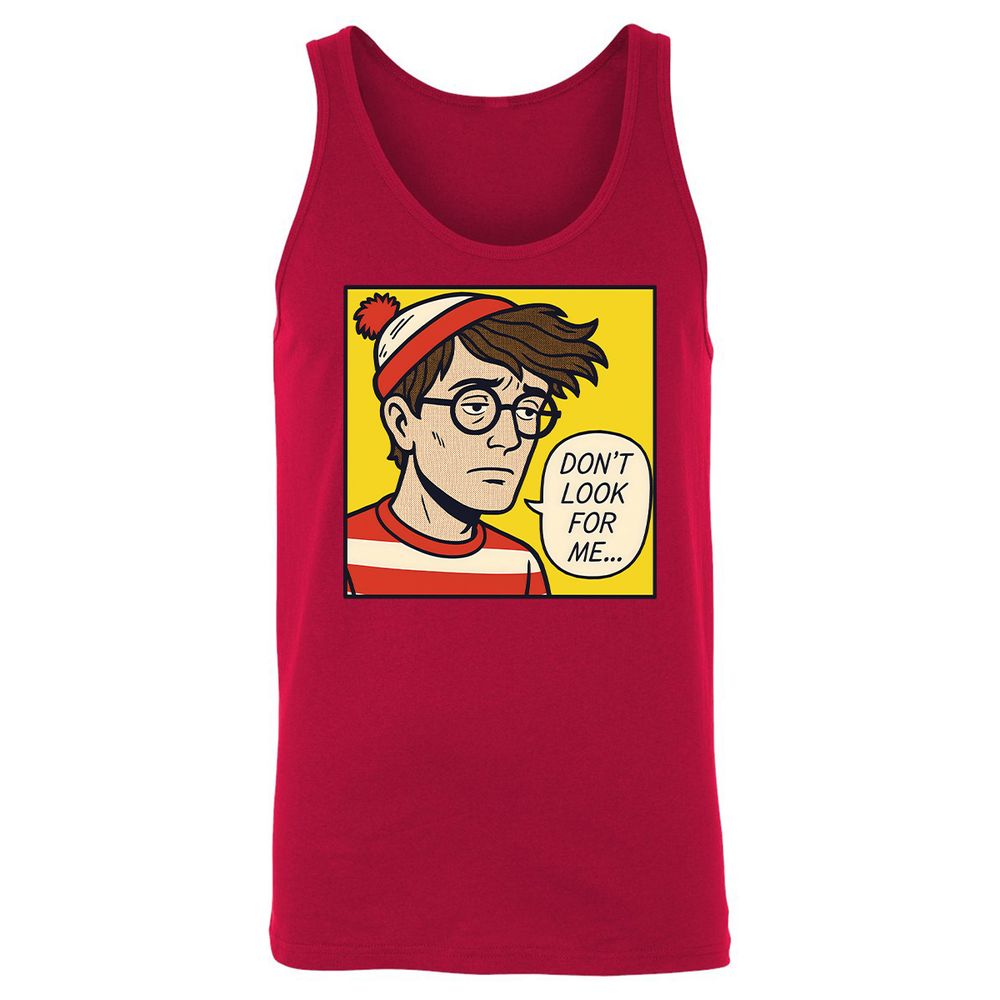 Unisex Jersey Tank - 8ZHQF3KK - Red - 11