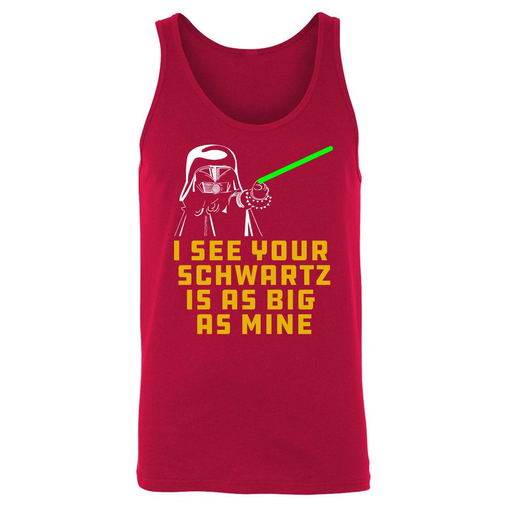 Unisex Jersey Tank - SFHZGKDQ - Red - 11