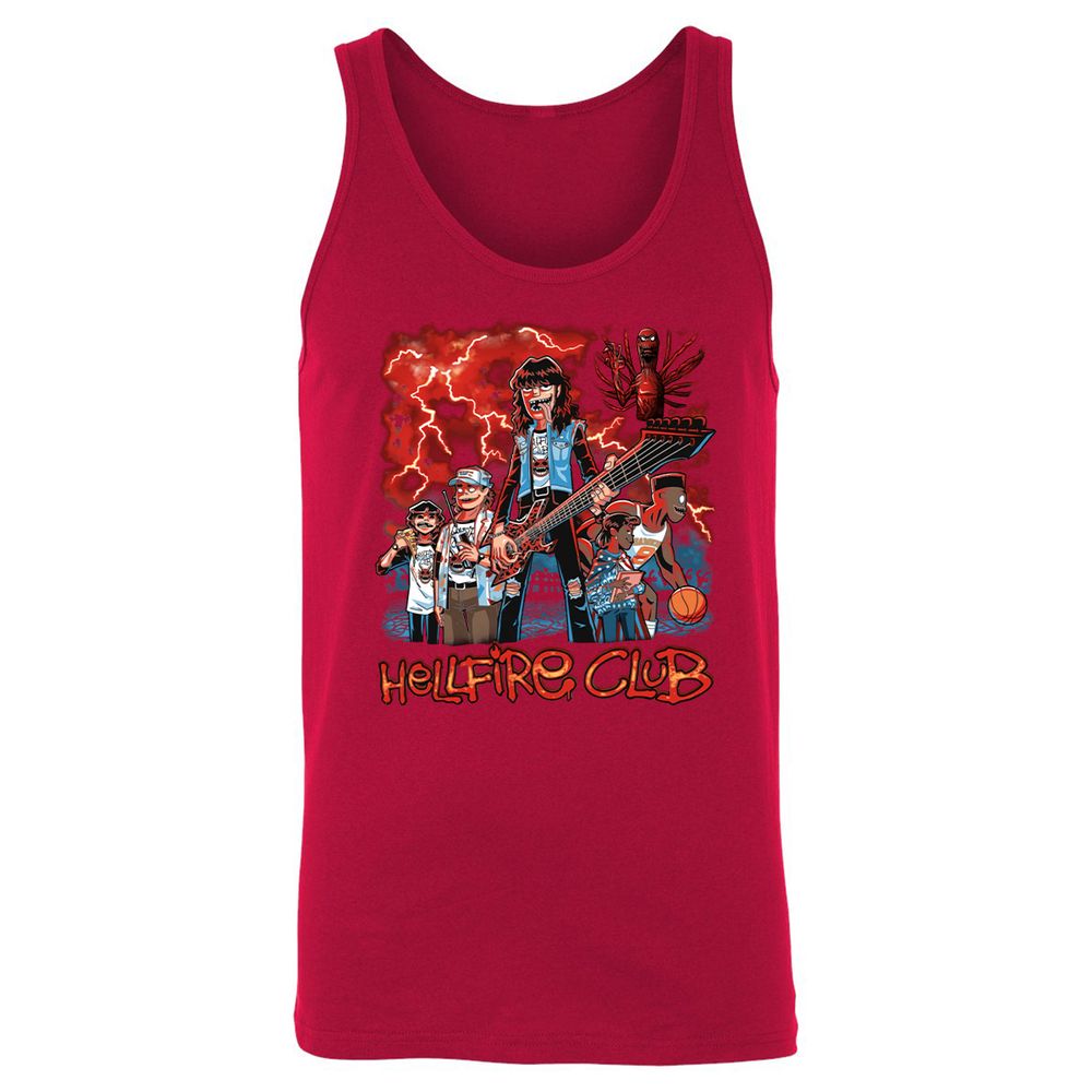 Unisex Jersey Tank - J2SRV2UJ - Red - 11