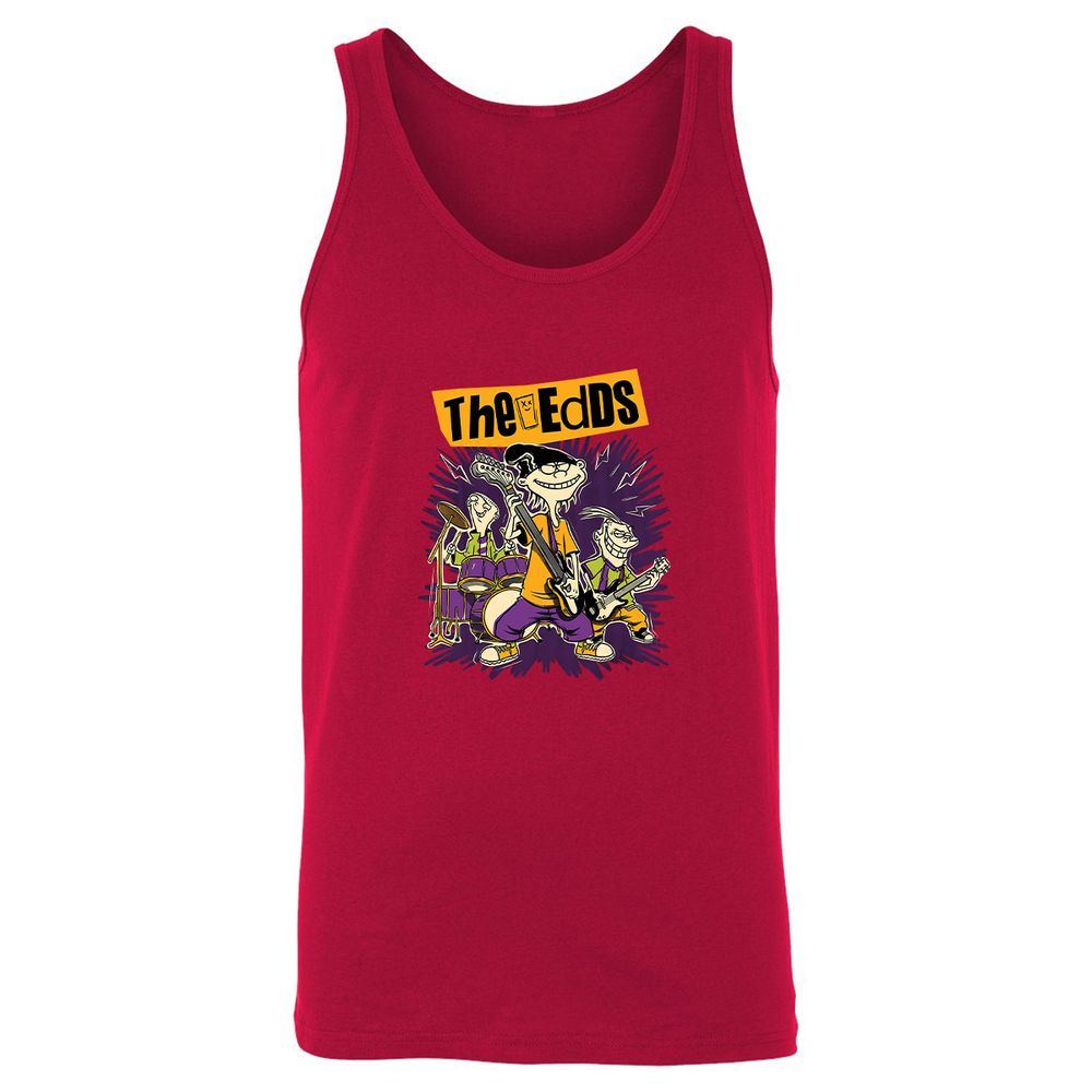Unisex Jersey Tank - GKKVW7D5 - Red - 11