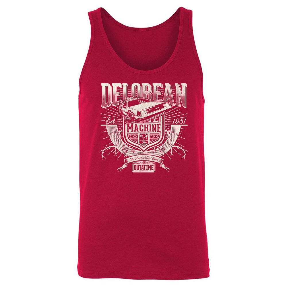 Unisex Jersey Tank - AEPFPJGP - Red - 11