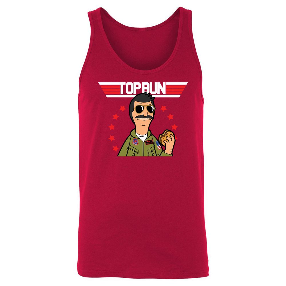 Unisex Jersey Tank - PRLT8F7Z - Red - 11
