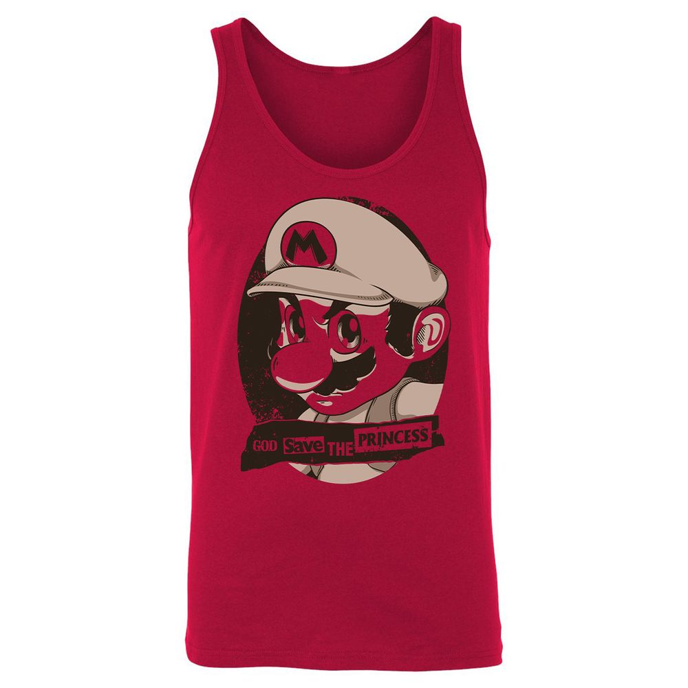 Unisex Jersey Tank - Y1PMZ9MS - Red - 11