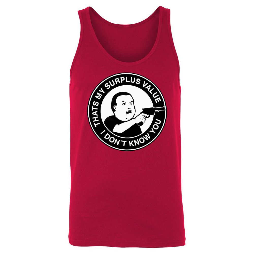 Unisex Jersey Tank - Q2N425J8 - Red - 11
