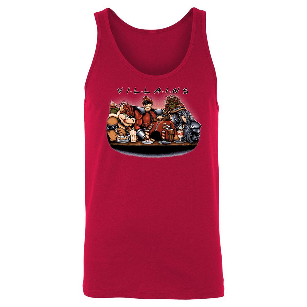 Unisex Jersey Tank - NT4SUPHH - Red - 11
