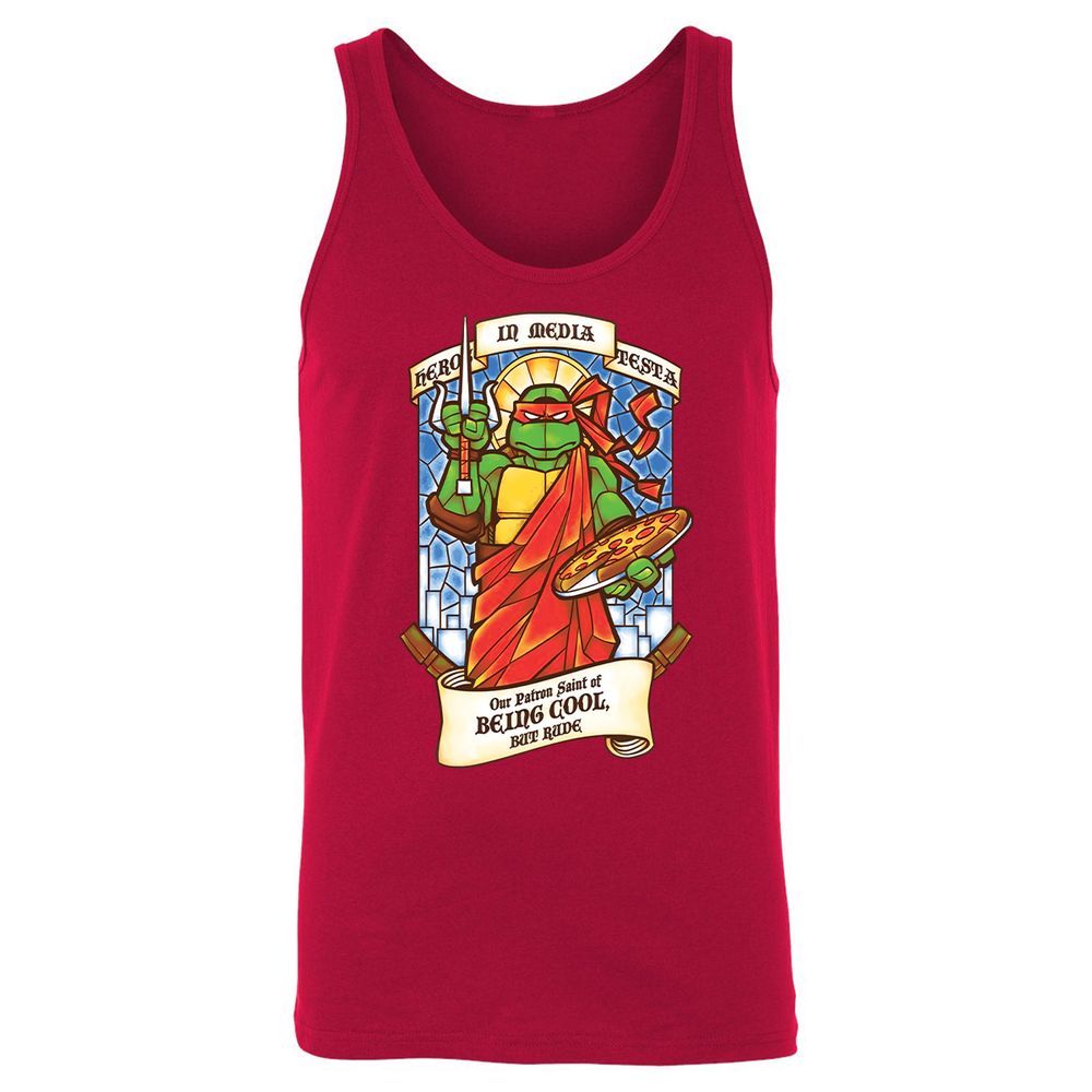 Unisex Jersey Tank - YYQEV8NT - Red - 11