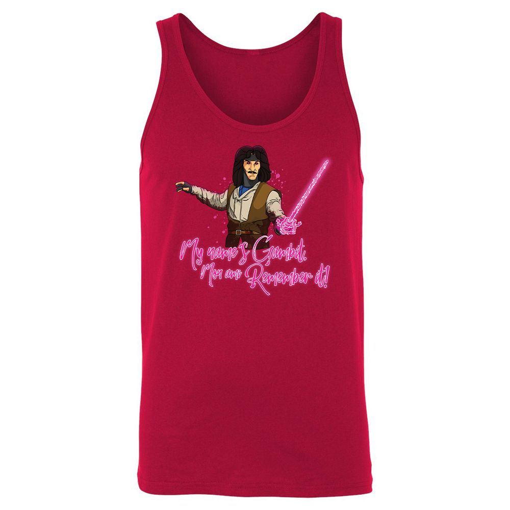 Unisex Jersey Tank - 6X5FHGUZ - Red - 11